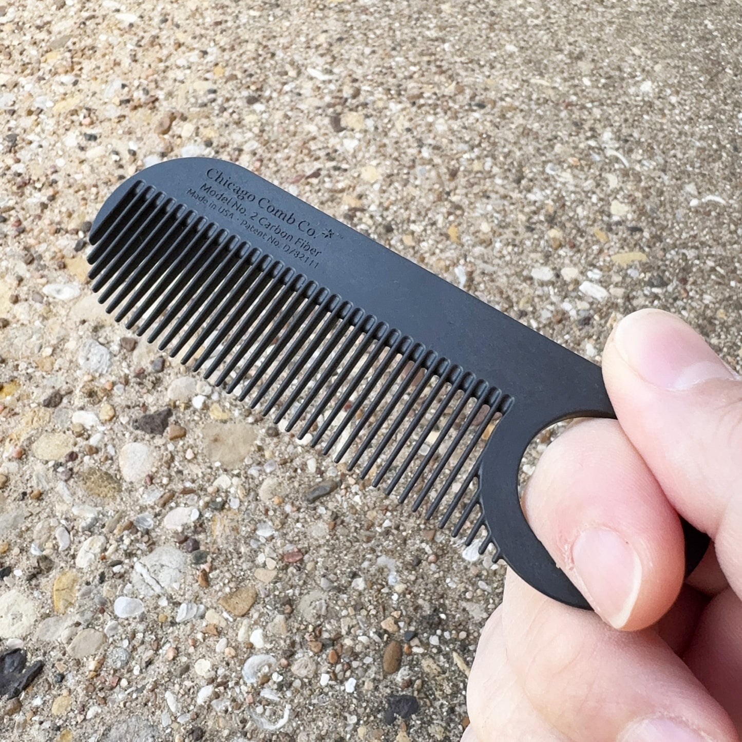 Carbon Fiber Chicago Comb