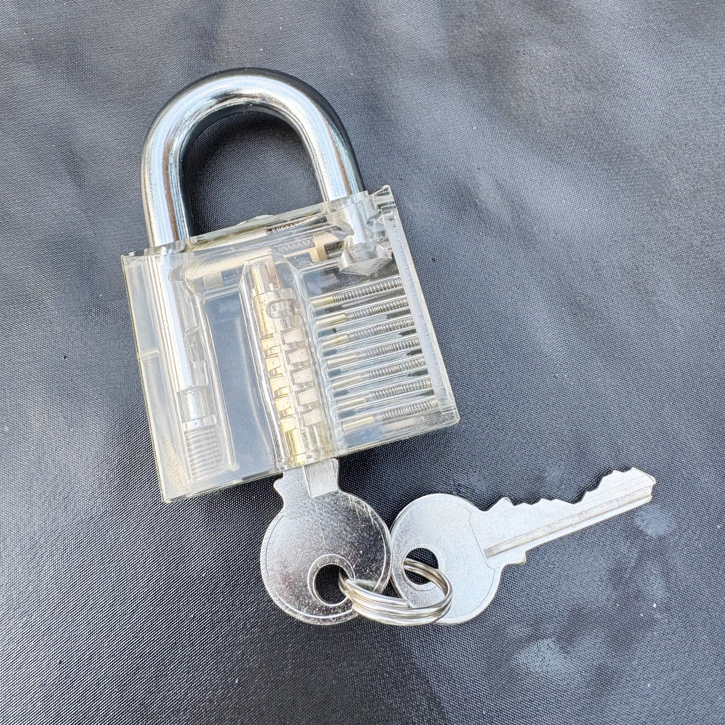 Clear Practice Lock