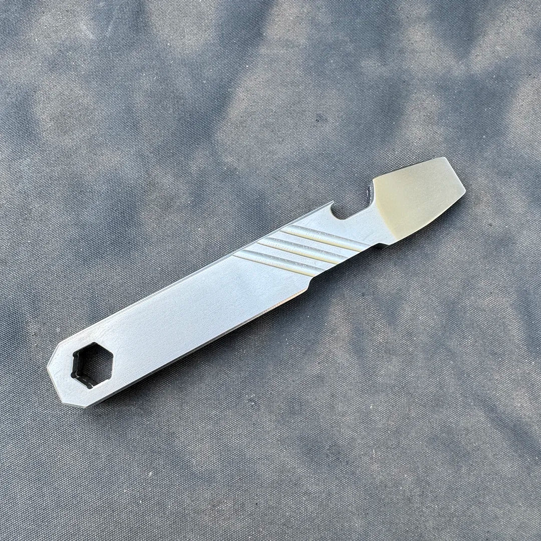 Titanium EDC Pry Bar – Pocket Tool Warehouse